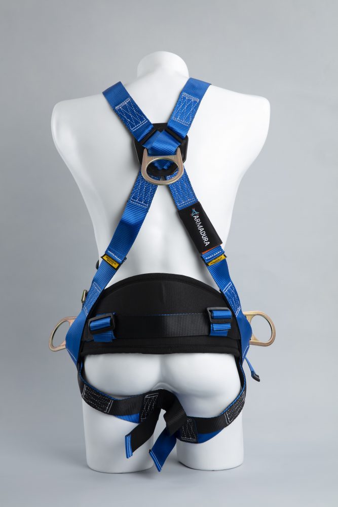 ARNES DE SEGURIDAD ARMADURA DE 4 ARGOLLAS + FAJA - Imagen 2