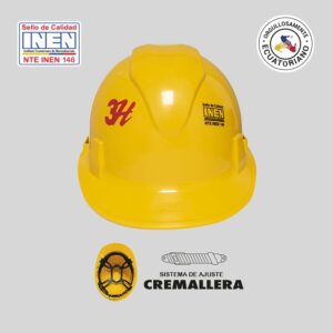 CASCO CON CREMALLERA 3H