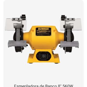 Esmeriladora de Banco 8″ 560W 0.75HP 4.7A 120V Dewalt