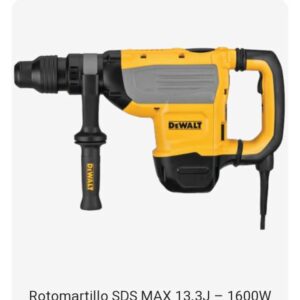 Rotomartillo SDS MAX 13.3J – 1600W Dewalt