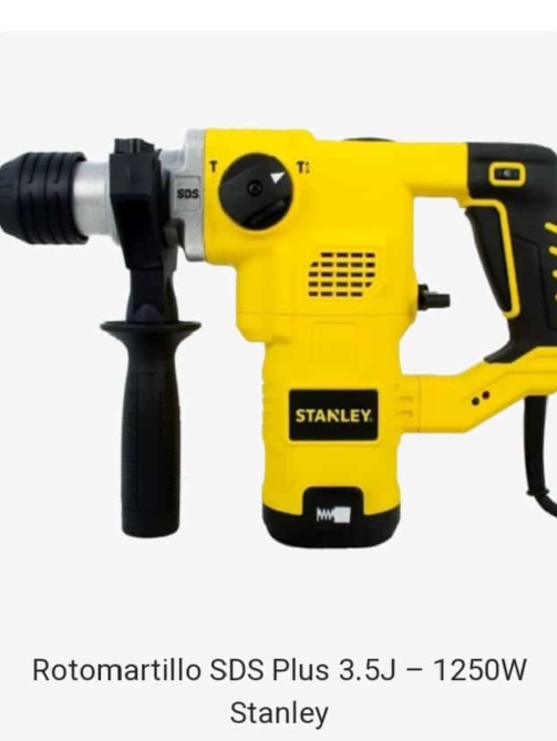 Rotomartillo SDS Plus 3.5J – 1250W Stanley