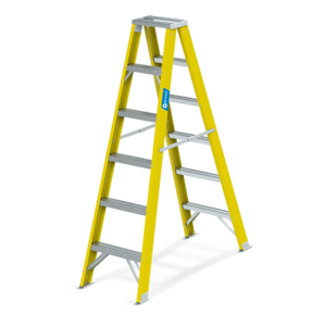 ESCALERA DOBLE ACCESO INDUSTRIAL FIBRA DE VIDRIO