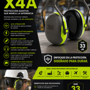 OREJERA TIPO DIADEMA 3M X4A