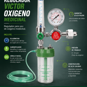 REGULADOR DE OXIGENO MEDICINAL