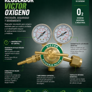 REGULADOR DE OXIGENO VICTOR